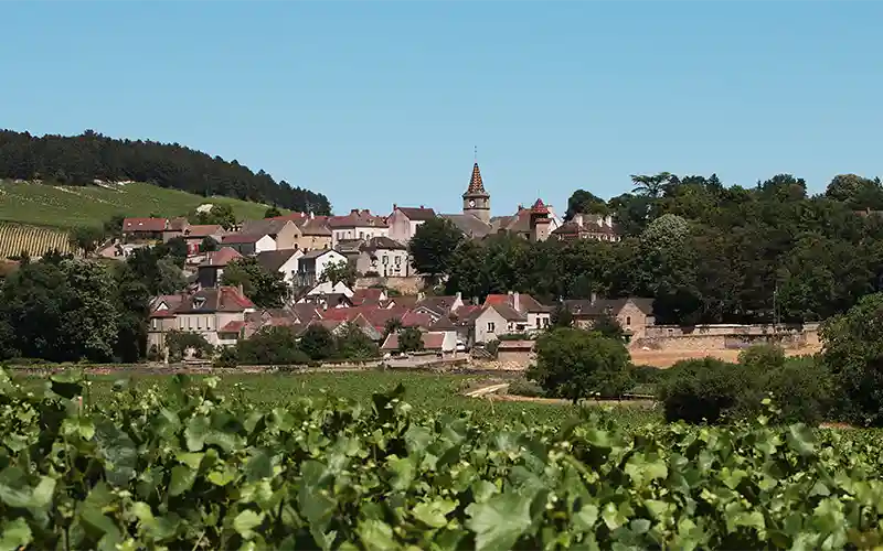 paysage village Charolais Brionnais